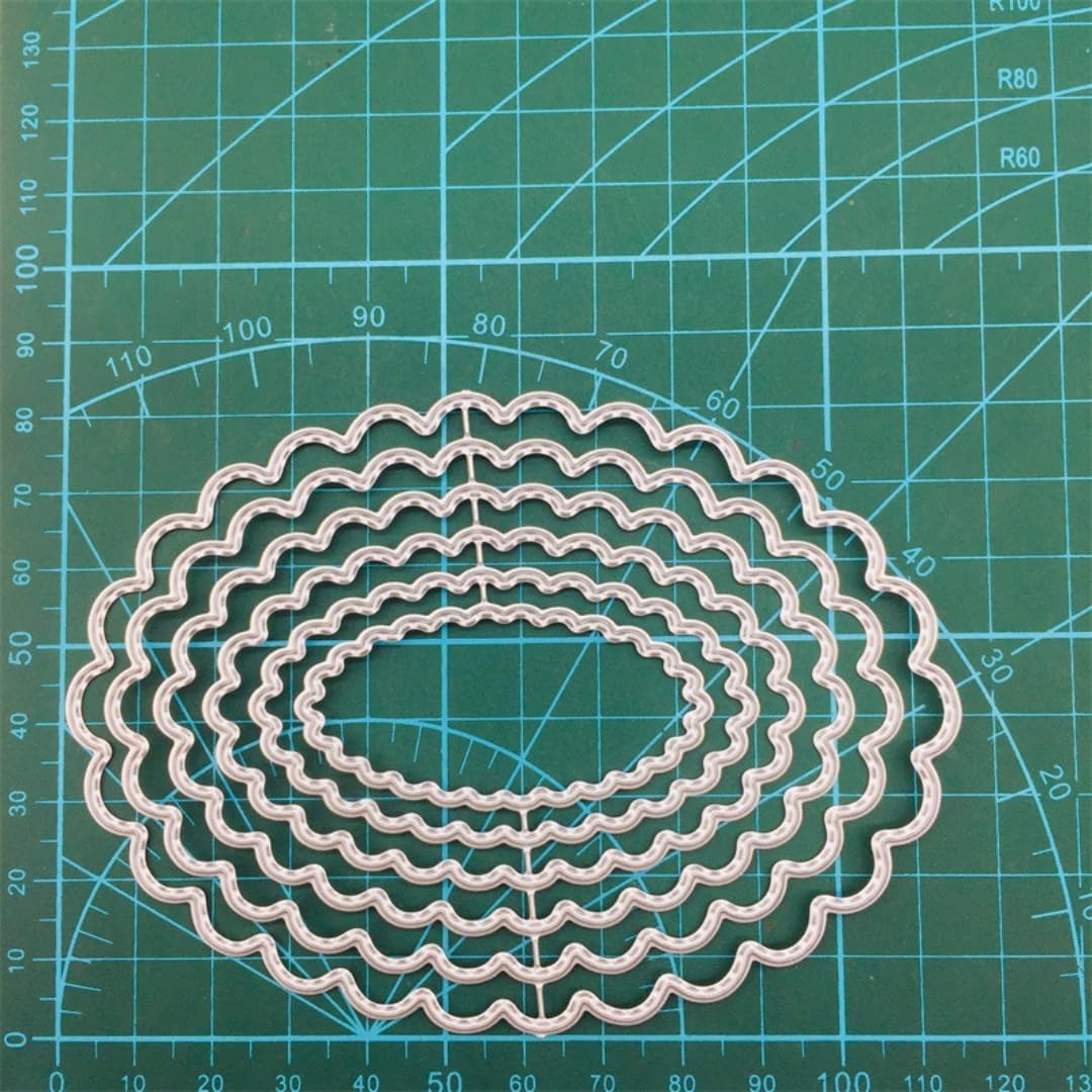 Mvchifay Cutting Dies for Card Making Metal Die-Cuts Scrapbooking Tool Hollow Frame DIY Craft Punch Template Embossing for Paper Album Decor (Sunflower-11.1x14.3cm)