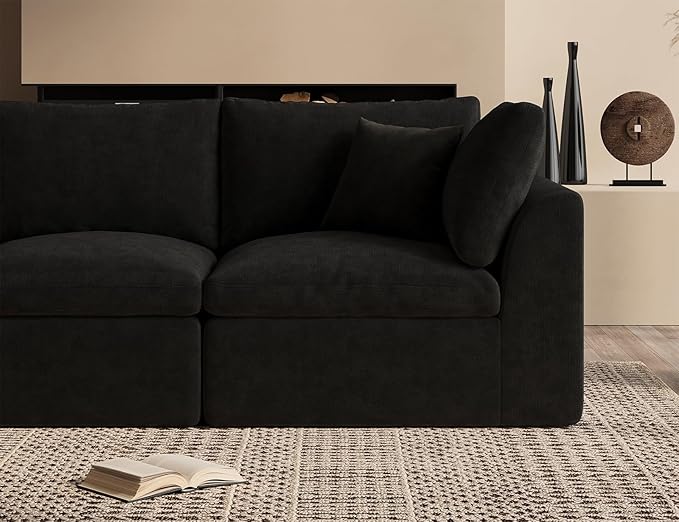 ohllob Corner Seat for Cloud Sectional Couches Living Room, Warm White - Image 5