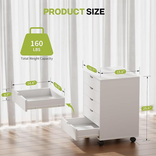 5 Drawer Chest, Storage Cabinet Dressers - Image 2