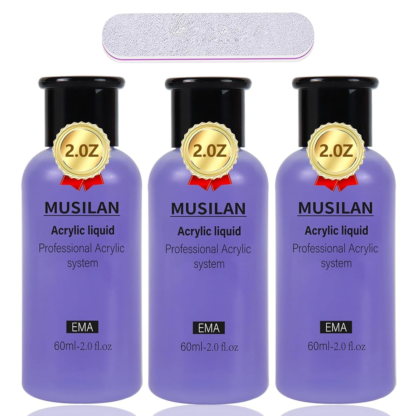 Monomer Acrylic Nail Liquid 6oz for Acrylic Powder - Professional 180ml Monomer Nail Liquid Powder Extension 3D Nail Art - MMA Free,Quick Dry Time,Non-Yellowing