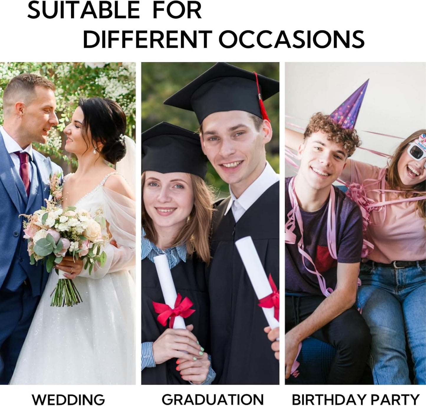 1 Inch 25 Yards Satin Ribbon Black, Solid Color Fabric Ribbon for Gift Wrapping, Wedding, Polyester Gift Ribbon for Birthday Party Decoration, Craft, Hair, Floral, Sewing