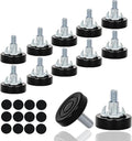 12 PCS M8 Thread Furniture Feet Levelers, Furniture Leveling Feet by Eunenete