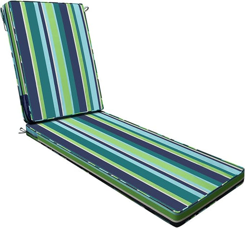 AAAAAcessories Outdoor Chaise Lounge Cushions, Fade-Resistant, Waterproof Patio by AAAAAcessories