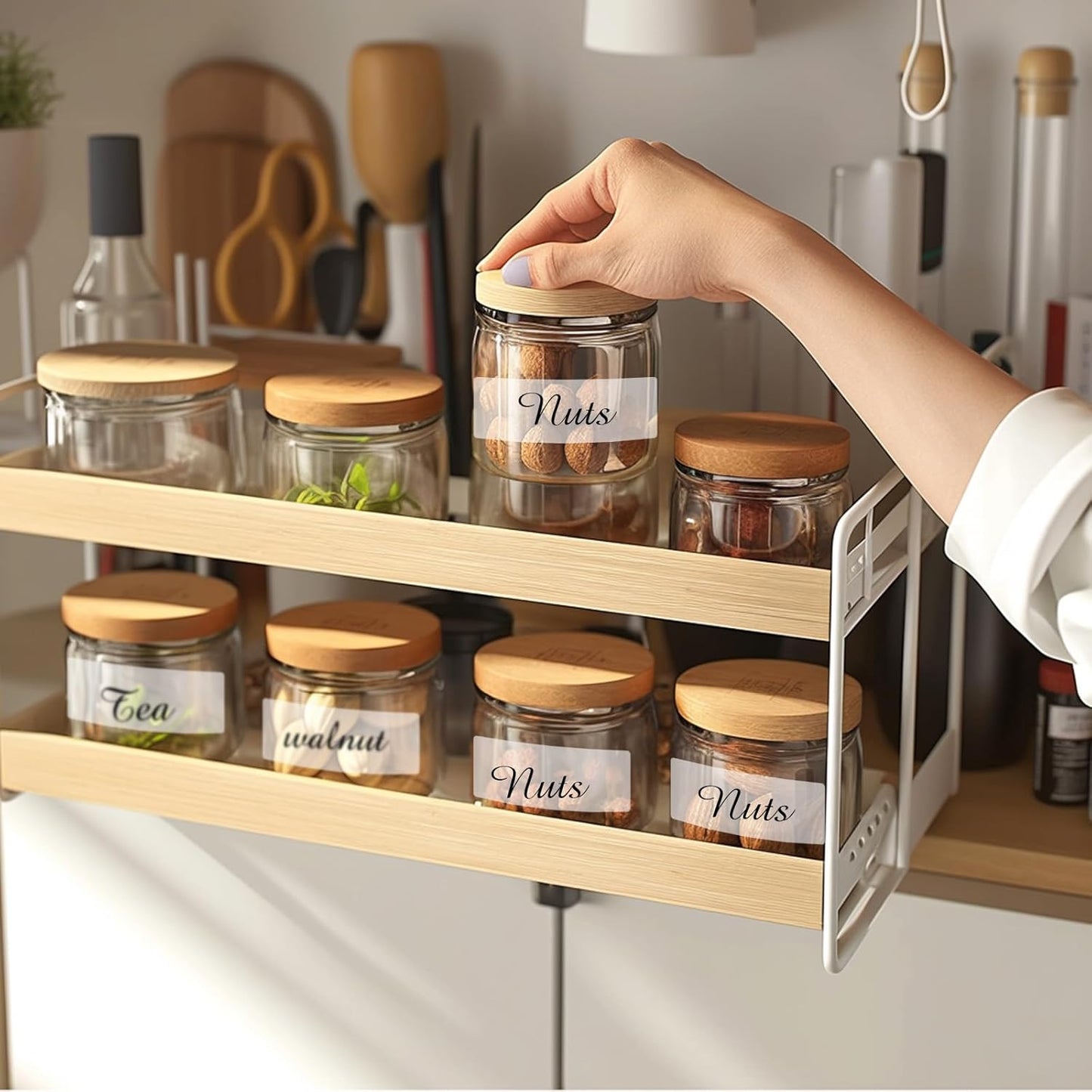 1" x 3" Transparent Thermal Label Stickers,Waterproof Thermal Printer Sticker Labels for Gift Wrapping, Self-Adhesive Name Price Tag DIY Custom Logo Design (500 pcs,Clear)