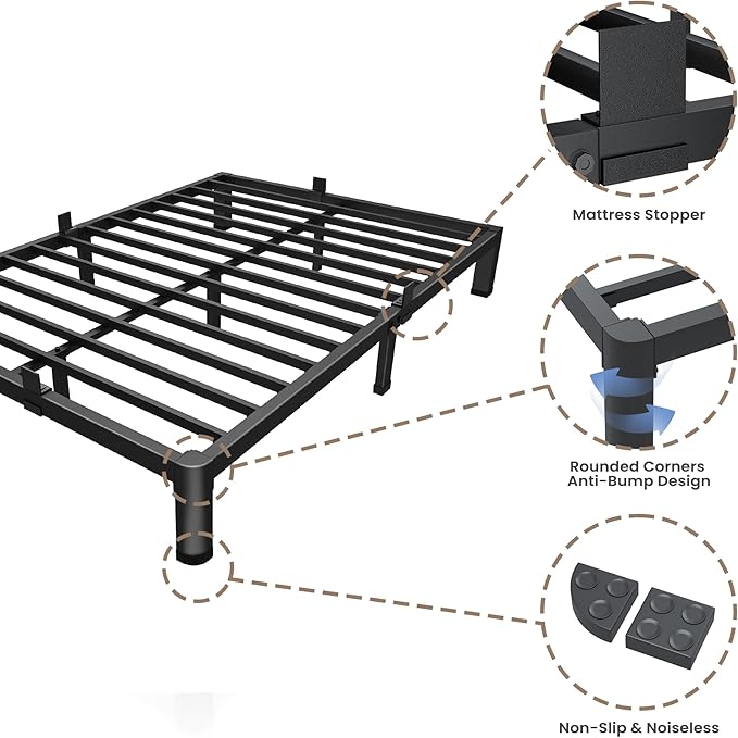 ROIL 7 inch Twin Bed Frames - Image 5