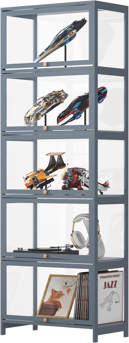 5-Tier Display Case Cabinet by BRIGHTORIA