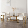 Modern Barrel Accent Chairs Set of 2, Living Room Side Chairs by DMFurniture