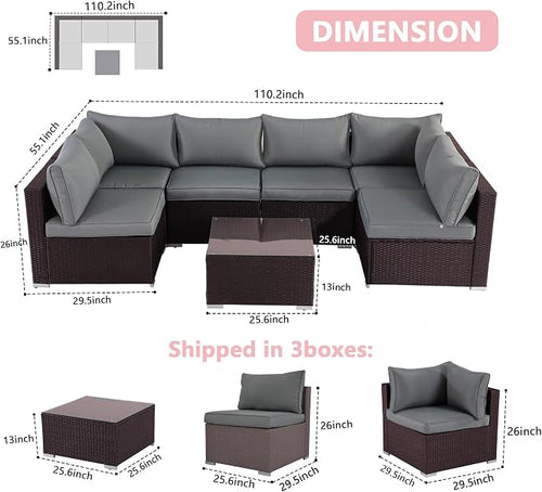 7-Piece Patio Furniture Set - Image 2