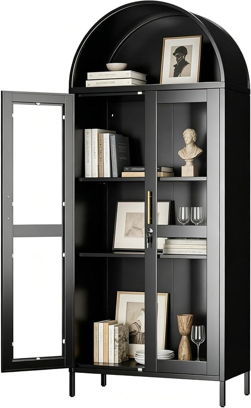 72.8" Tall Display Cabinet by GANGMEIMENTALSTORAGECABINET