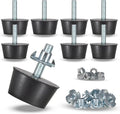 NEWBYTEK M6 Thread Furniture Feet Levelers, Floor Protection Feet Glides by DIYfurniturerepairtools