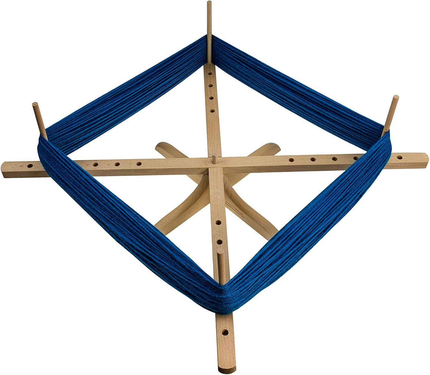 Stanwood Needlecraft Tabletop Amish Style Wooden Yarn Swift 2.5-6 feet