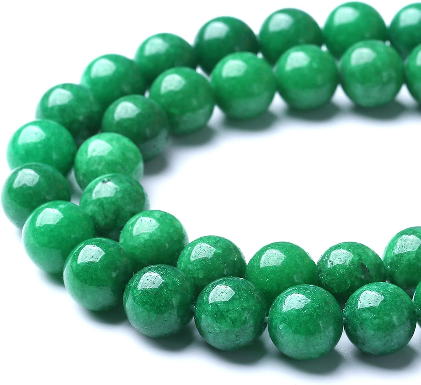 6MM Blackish Green Cloudy Chalcedony Stone Beads Round Loose Beads for Jewelry Making Bracelet Necklace 120pcs 2 Strands 32"
