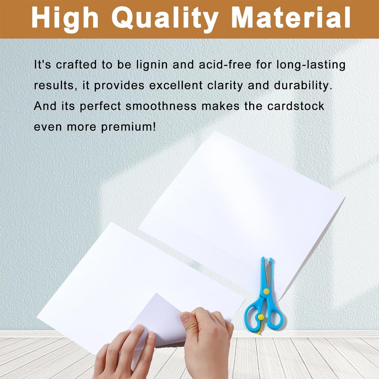 40 Sheets White Shimmer Cardstock 8.5 x 11 Scrapbooking Paper, 75lb Heavyweight Paper Card Stock for DIY Cards Making, Business Cards, Wedding Invitations, Menus, Anniversary Card