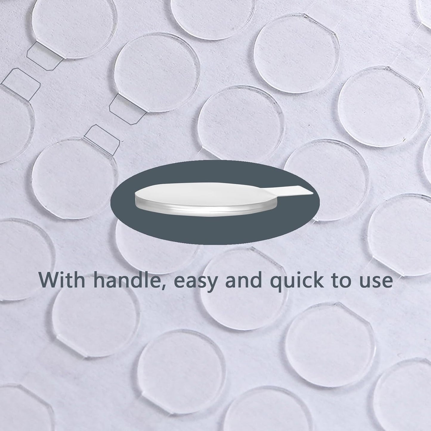 Adhesive Stick dots Two-Sided Sided Mounting Putty Stick Tack for Wall Hanging Crafts Balloons Festival Party Decorations,Clean Removable(0.4"*0.4"-100)