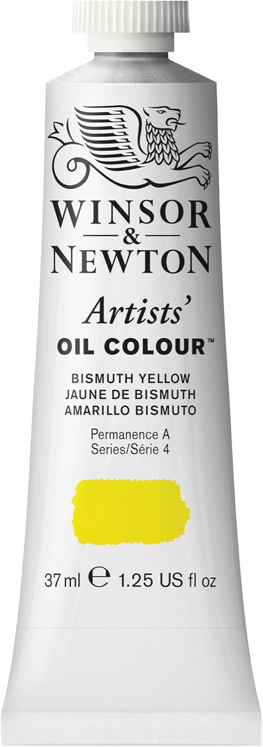 Winsor & Newton Artists' Oil Color, 37ml (1.25 oz) Tube, Bismuth Yellow