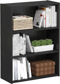 Furinno PASIR Book Shelf, 3-Tier Bookshelf, Storage Shelves Bookcase, 9.7 x by Furinno-FitsYourSpaceFitsYourBudget