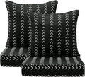 Outdoor Deep Seat & Back Cushion Set, 24 x 24 Inch Water Repellent and Fade by Supflourishia