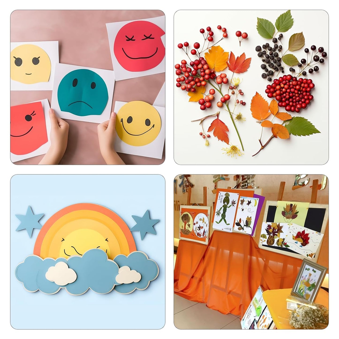 Two-Sided Adhesive Dots for Crafts, Balloons, Holiday Party Decorations, Clean Removable Non-Marking (300, Diameter :0.4IN)