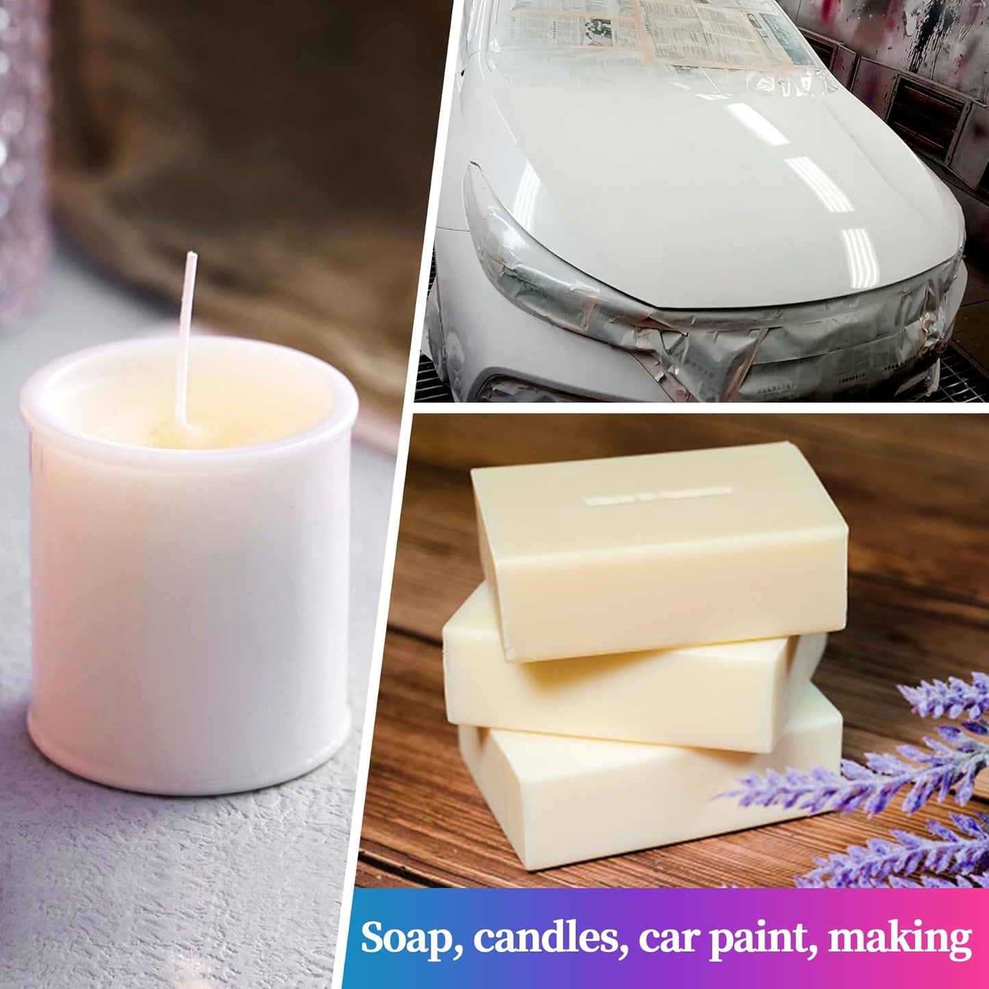 Pearl White Mica Powder, Natural Shimmer Mica Powder for Epoxy Resin/Candle/Soap/Lip Gloss/Slime/Bath Bombs/Quicksand/Car Paint pigments.Candle Dye,Soap Making Dye(50g/1.7oz)