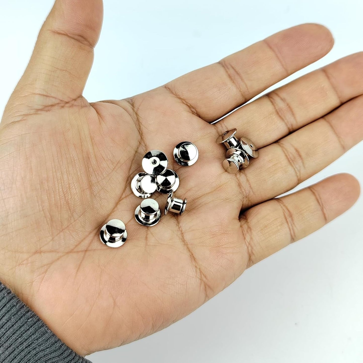 30 PCS Pin Backs, Pins for Backpacks, Pin Backs Locking, Pin Lock, Metal Pin Locks Back for Enamel Pins (30)