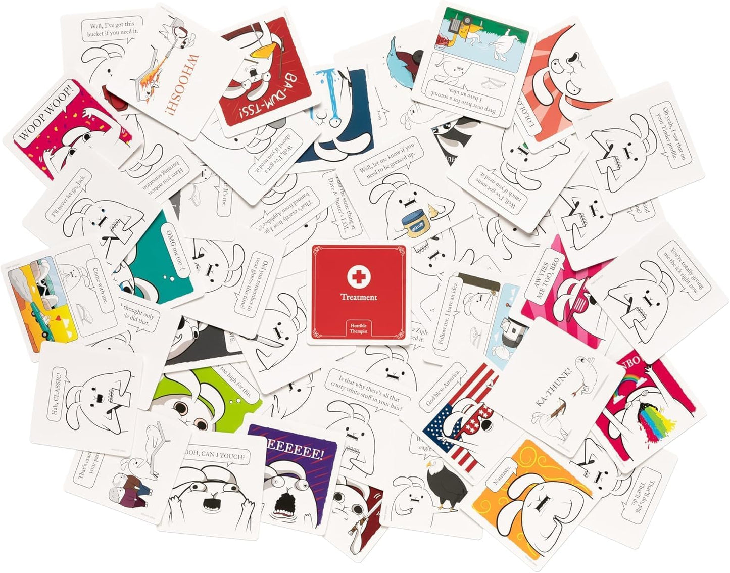 Horrible Therapist: Extra Horrible Edition by Exploding Kittens - A Card Game for 3-8 Players, Ages 17+ - Adult Party Game for Family Night