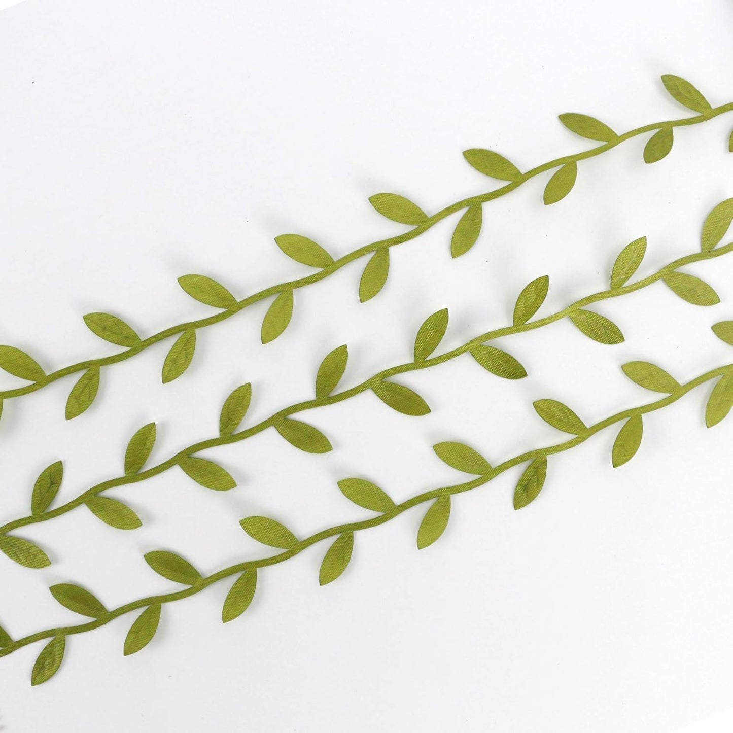 MEEDEE Leaf Trim - 1" x 20 Yards - Sage Green Ribbon for Leaf Wrapping Paper Sewing Craft Accessories Greenery Baby Shower Birthday Party Hemp Yarn Flowers Embellishments