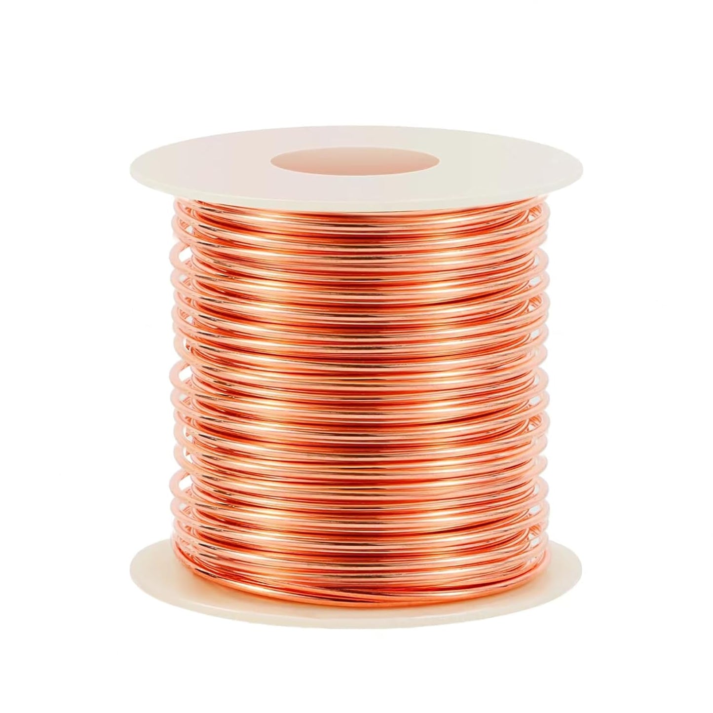 16 Gauge/ 1.3 mm 127 Feet 1 Pound Dead Soft Copper Wire for Electroculture Gardening, Jewelry Making, Beading, Science Projects, DIY Artwork