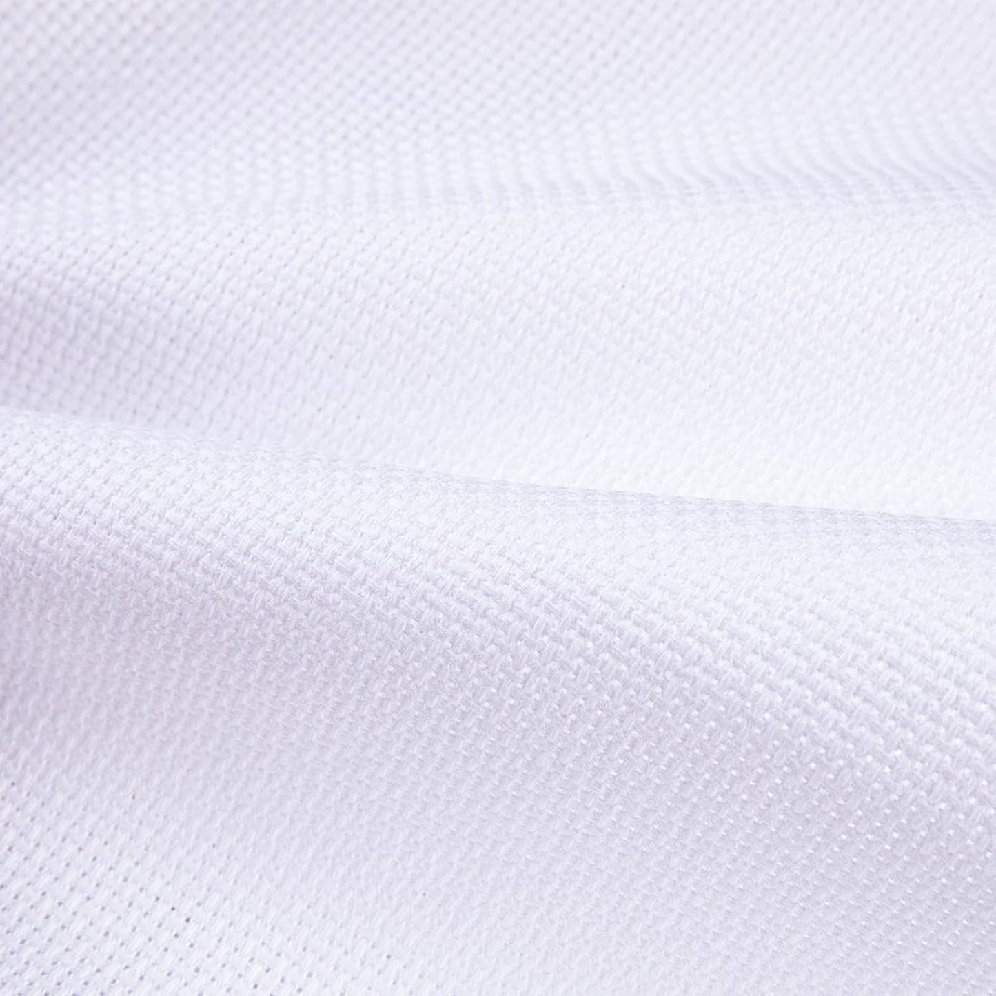 Aida Cloth Big Size 16 Count, White Cross Stitch Fabric, 39 inch by 60 inch