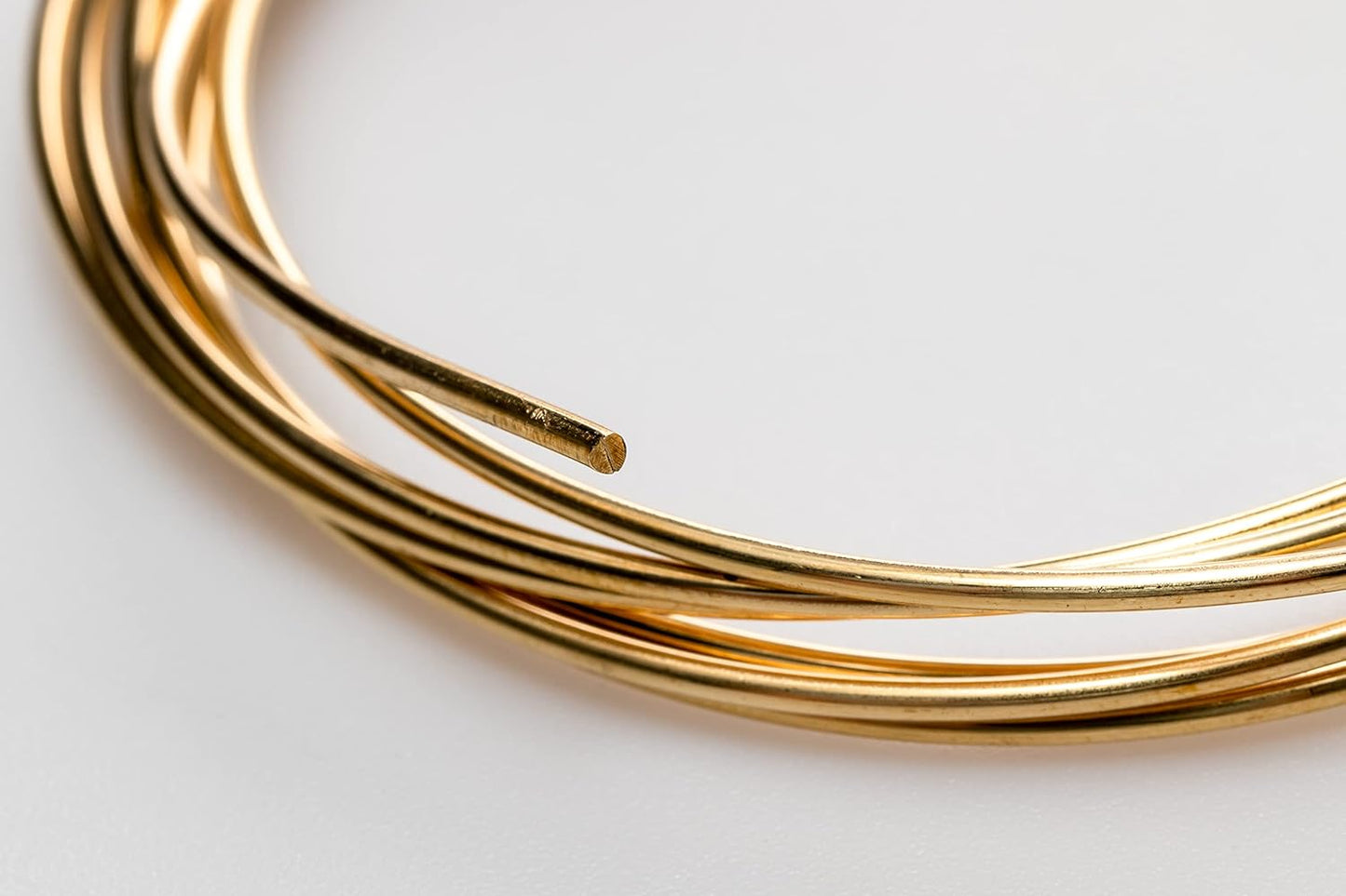 18 Gauge, Jeweler's Brass Wire, Red Brass, Round, Dead Soft, CDA #230 Alloy Jewelry Grade Made in USA - 1 Ounce (13FT) by CRAFT WIRE