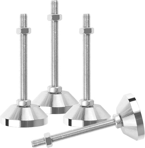 4PCS Heavy Duty Leveling Feet M10 Adjustable Furniture Leveling Screw Leg by APACALI