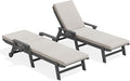 SERWALL Outdoor Chaise Lounge Set of 2 by SERWALL
