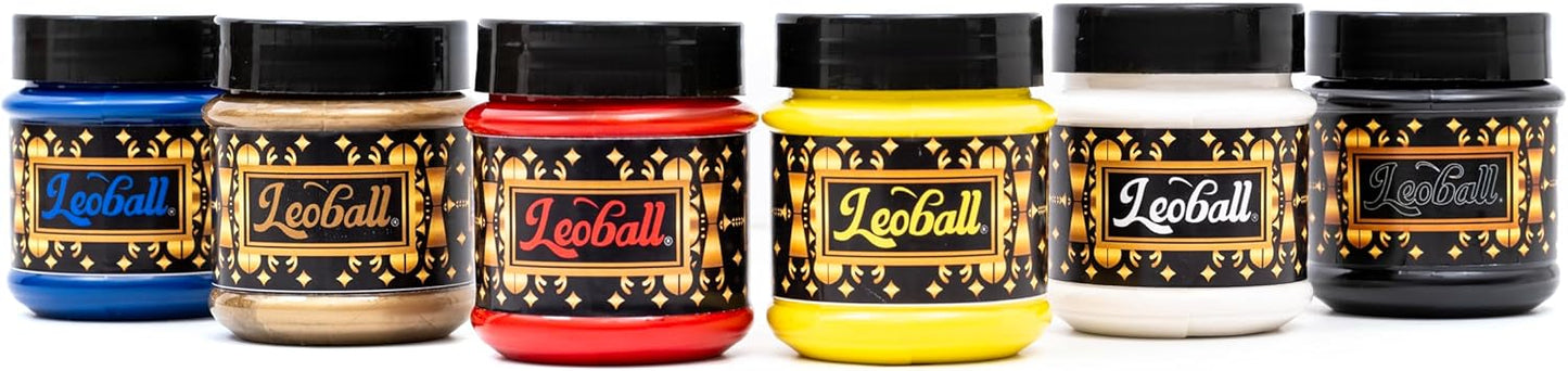 Leoball® Water-Soluble Block Printing Ink, 5-Ounce Jar (Red)