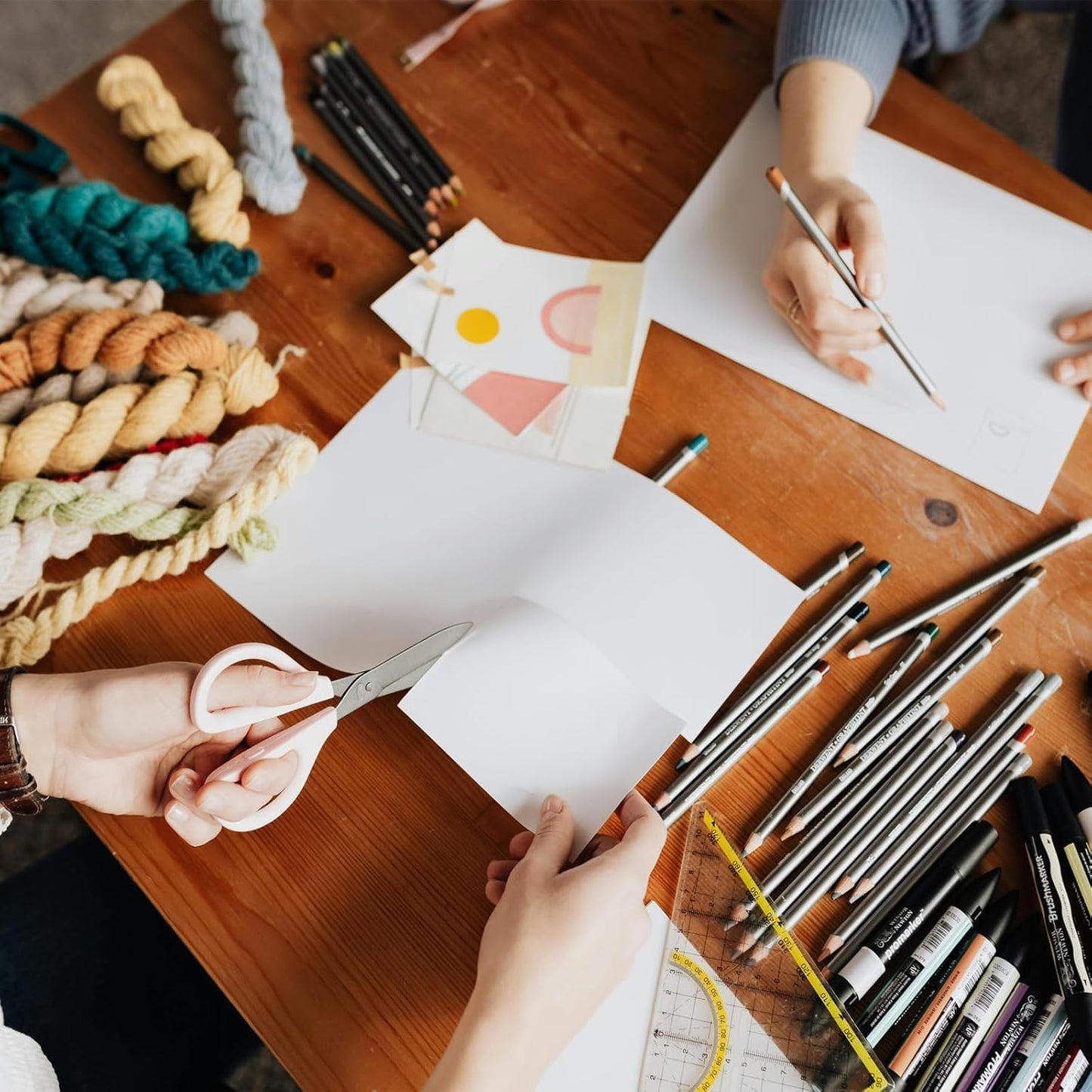 Sketch Drawing Paper 12 * 17in & 8.5 * 11in Art Craft Paper for Kids, School Easel Arts Supplies, White Coloring Doodle Paper 200 Sheets