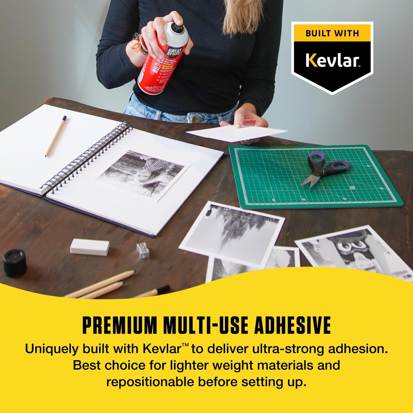 Great Stuff™ Heavy-Duty/Multi-Use Adhesive 2-Pack - 14 oz - Aerosol