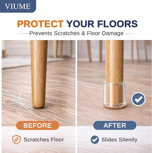 32 Pcs Chair Leg Floor Protectors - Image 2