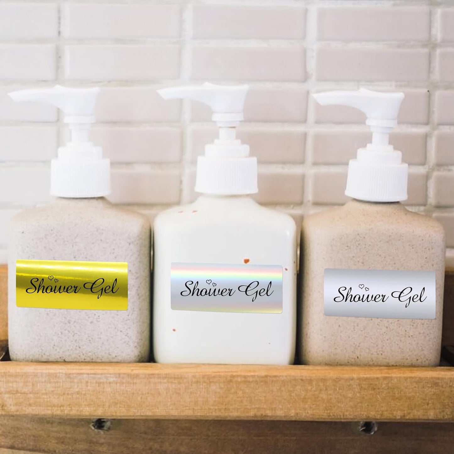 1" x 3" Holographic Thermal Label Stickers,Printable Rainbow Glitter Thermal Printer Sticker Labels for Gift Wrapping, Self-Adhesive Name Price Tag DIY Custom Logo Design (500 pcs)