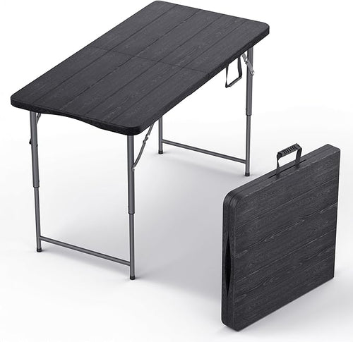 4 Feet Foldable Table Adjustable Height by OurModernSpace