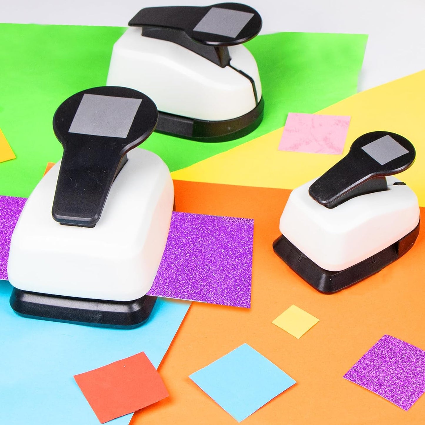 Square Hole Puncher Square Paper Punch Shape Punches for Paper Crafts