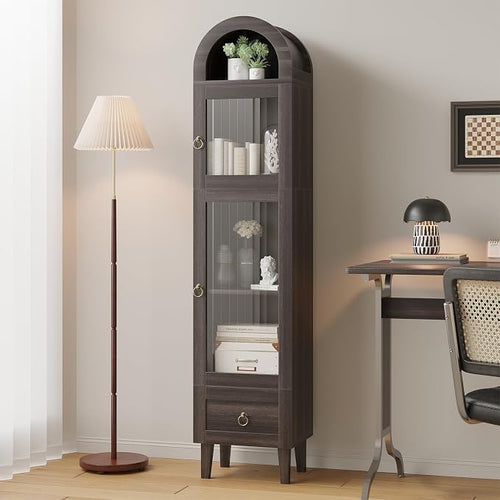 71" Tall Arched Storage Cabinet by WelcometoIABIFO