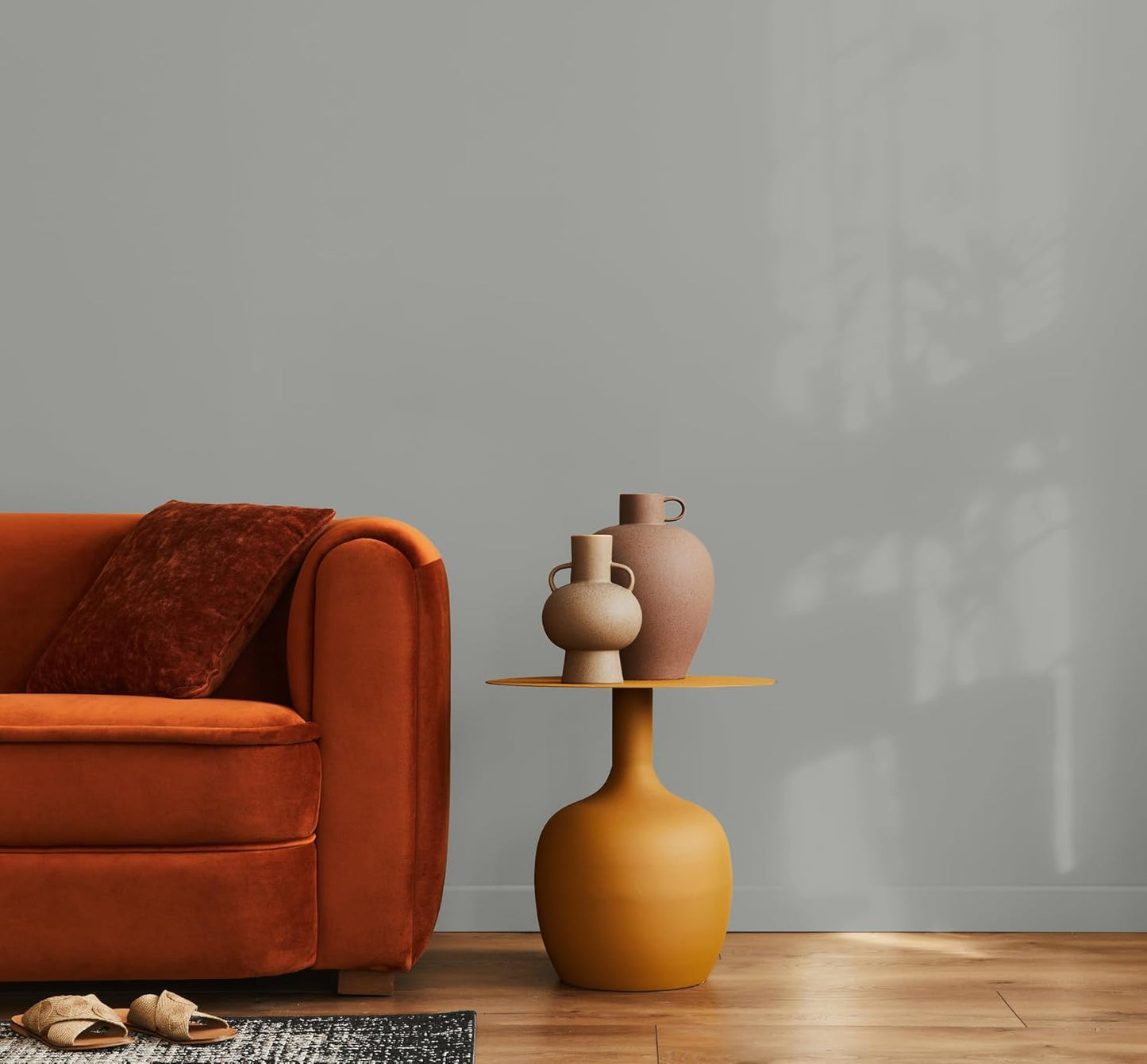 EVOLVE Paint & Primer: Environment-friendly, Low Sheen with One-coat Coverage for Interior & Exterior surfaces (Graphite Gray, 1-Gallon)