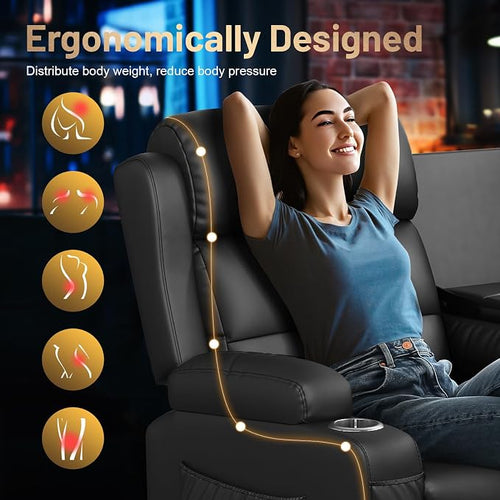3-Seater Loveseat Recliner Sofa - Image 2