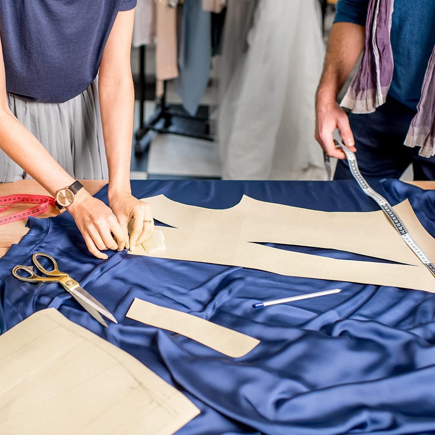 AK TRADING CO. Muslin Fabric/Textile Unbleached - Draping Fabric - Natural 2 Yards Medium Weight - 100% Cotton (63in. Wide)