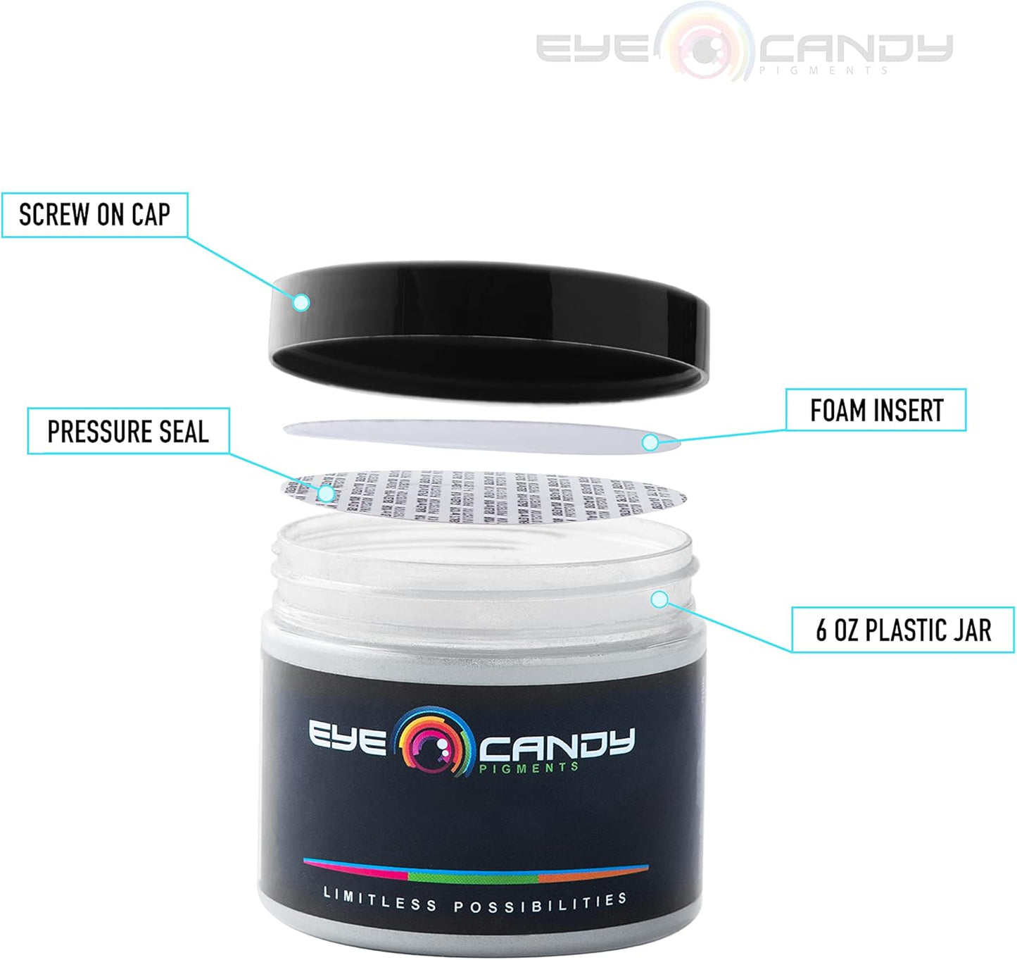 Eye Candy Pigments Premium Copper Mica Powder - IWA Copper (50gr) - for Epoxy, Resin, Soap, Paint, Woodworking, Acrylic Pouring, Bath Bombs, Fishing Lures - DIY Arts and Crafts Additive