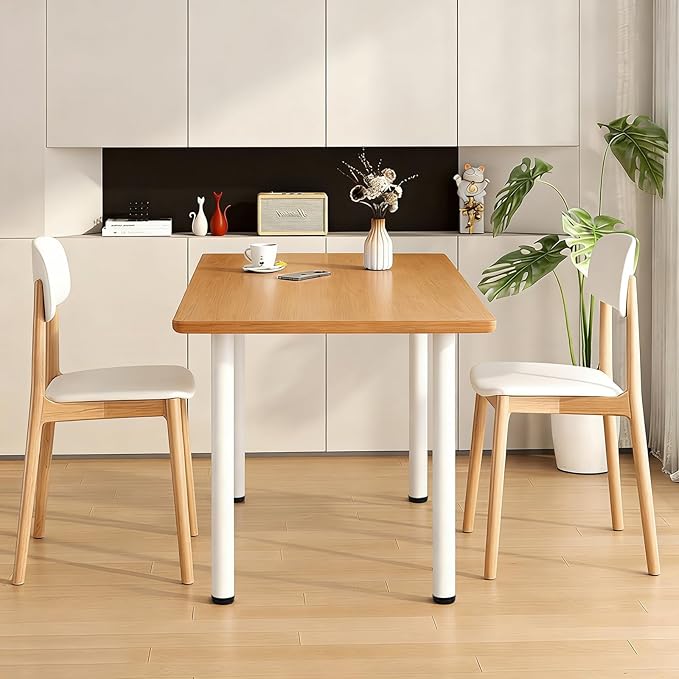 QLLY 27.5 inch / 70cm Adjustable Metal Desk Legs, Heavy Duty Furniture Table - Image 7