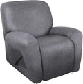 ANARACHON Leather Look Oversize Recliner Chair Covers, Thick 4 Pieces Recliner by ANARACHON