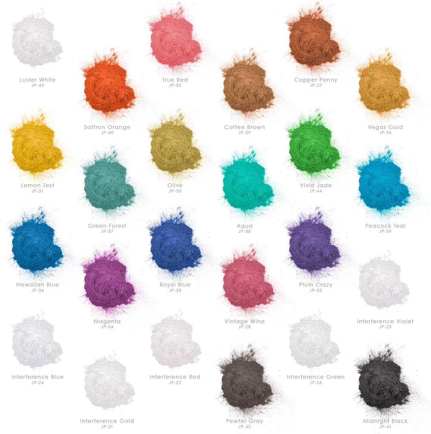 U.S. Art Supply Jewelescent Mica Pearl Pigment Powder, Aqua 3.5 oz (100g) Pouch - Cosmetic Grade, Epoxy Resin Color Pigment, Mica Powder for Resin, Soap, Slime, Candle Dye, Art, Crafts