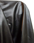 NAT Leathers | Black Garment Soft Faux Vegan Leather PU | by The Yard Synthetic by NATLeathers
