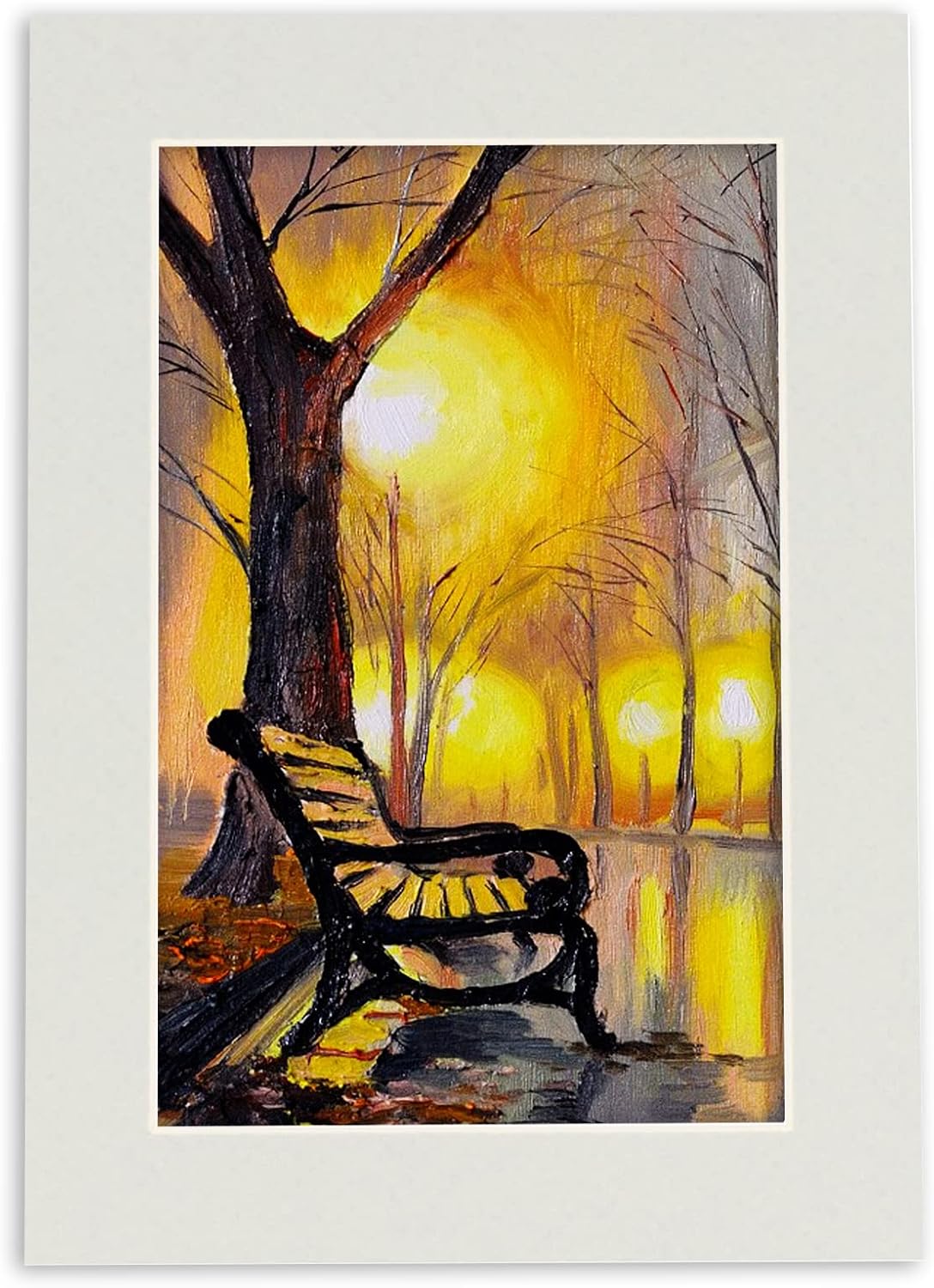 Poster Palooza 8x10 Mat Bevel Cut for 5.5x8.5 Photos - Acid Free Grey Precut Matboard - For Pictures, Photos, Framing - 4-ply Thickness