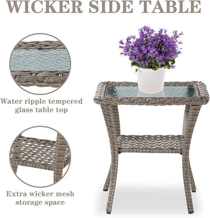 Belord 5 Piece Outdoor Patio Furniture Set - Image 6