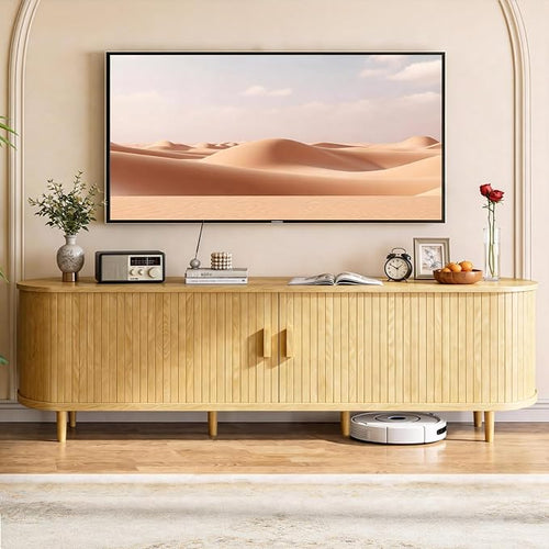 70" Mid Century Modern TV Stand - Image 2